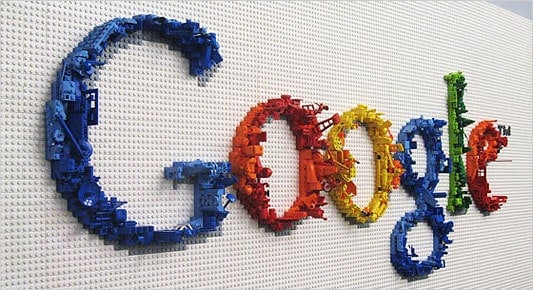 Googles vugge ble bygget i Lego